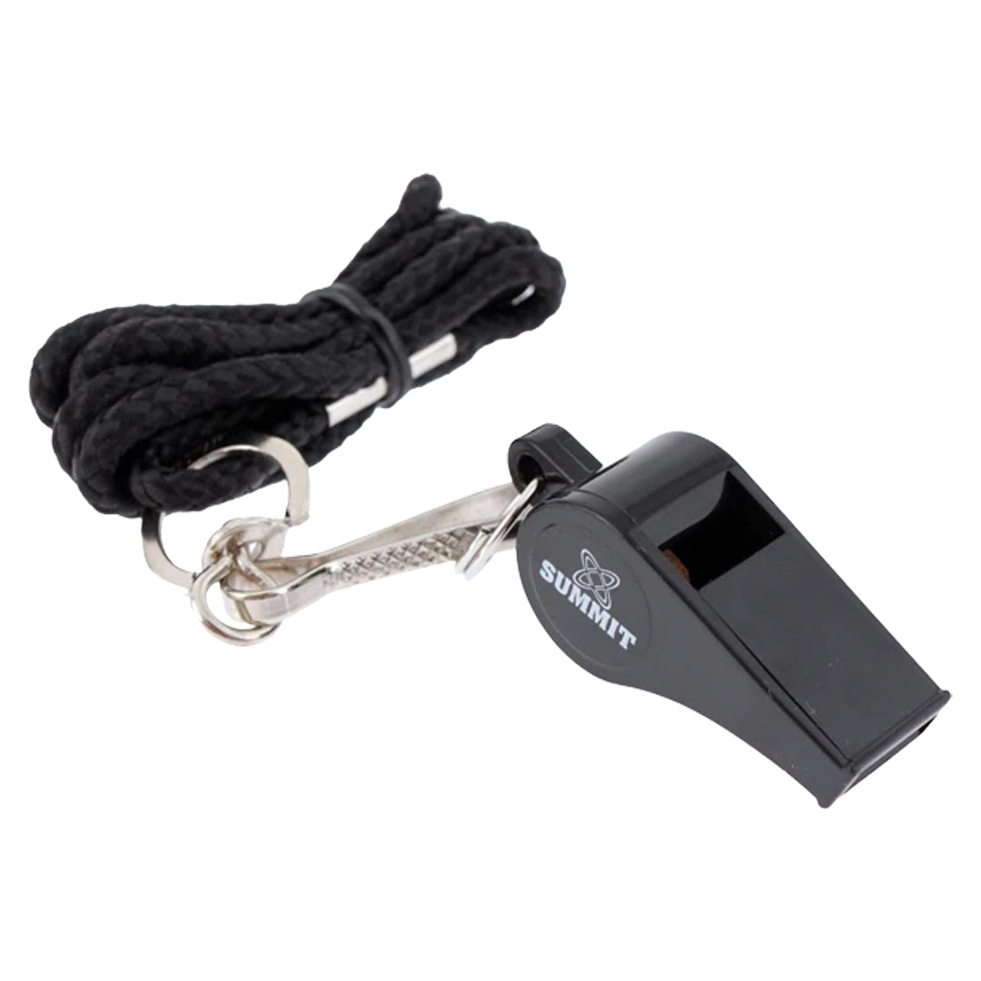 Summit Plastic Whistle with Lanyard - Kingsgrove Sports