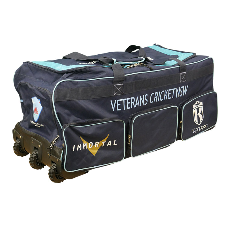 Kingsport Immortal Wheel Bag - Veterans Cricket NSW - Kingsgrove Sports