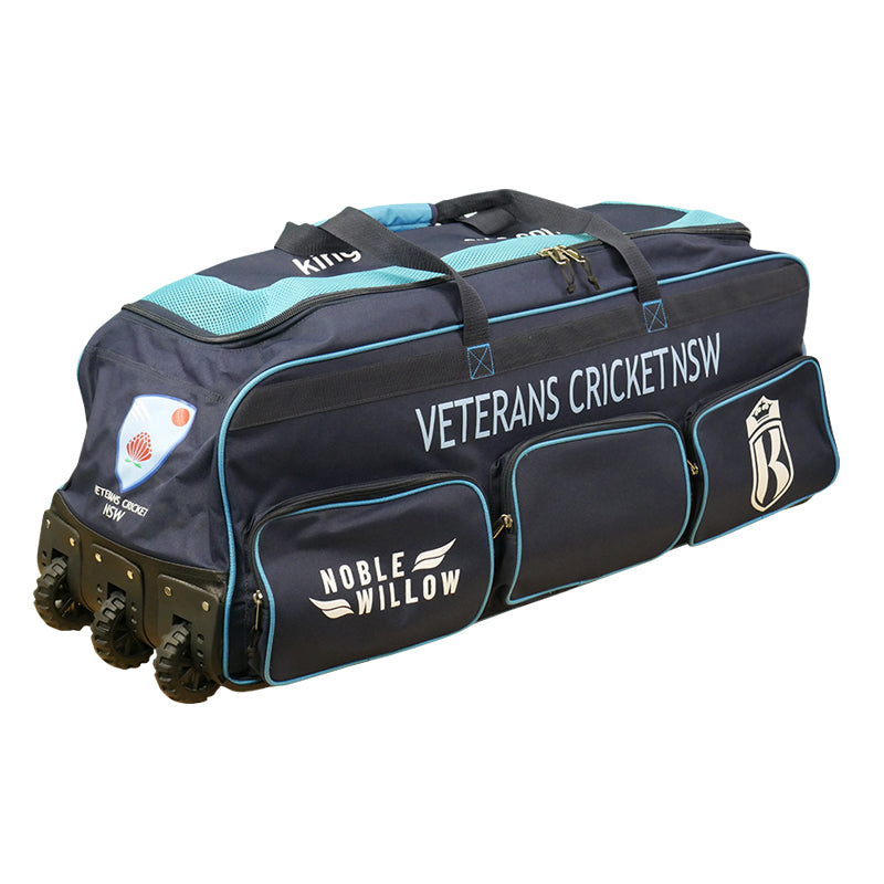 Kingsport Noble Willow Wheel Bag - Veterans Cricket NSW