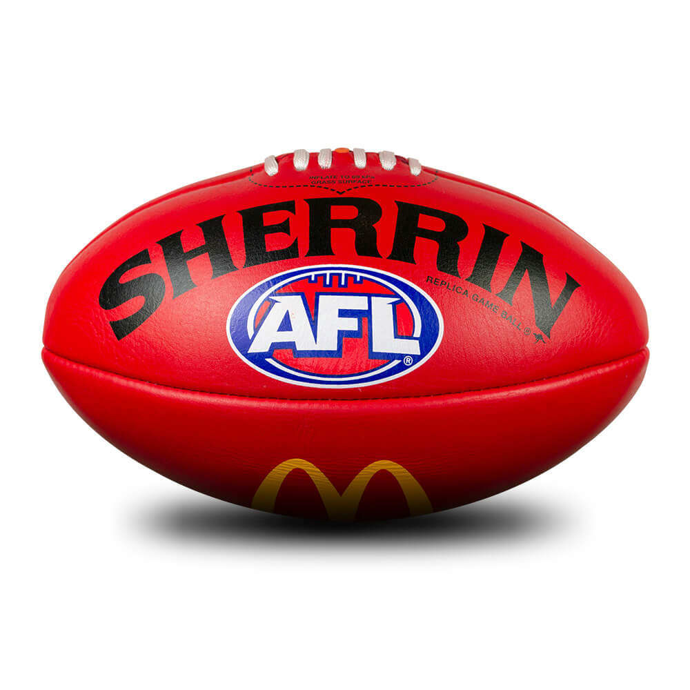 Sherrin AFL Replica Leather Match Ball - Kingsgrove Sports